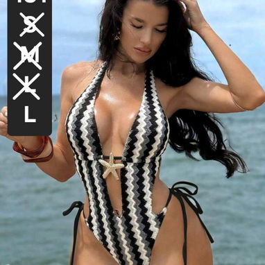 Trajes de baño: Bikinis 👙 y trusas enterizas🩱varias tallas, trabajamos por serv de mensajería costo adicional - Img 123120916