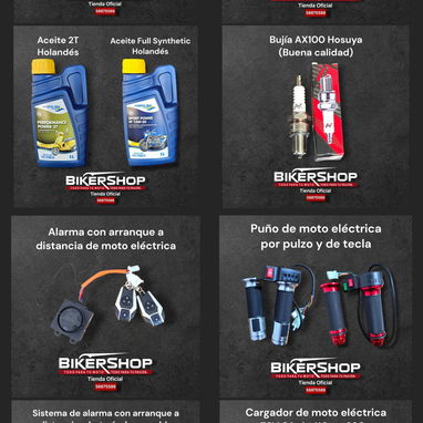 Tienda de Accesorios para motos de combustión. BIKERSHOP - 4/10
