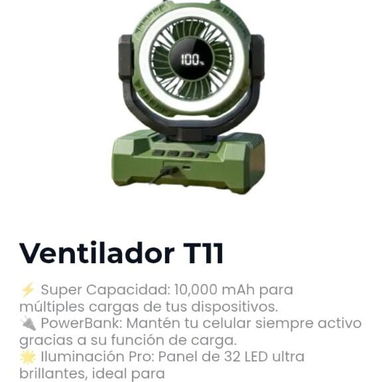 Ventiladores Recargables - Img 126314576