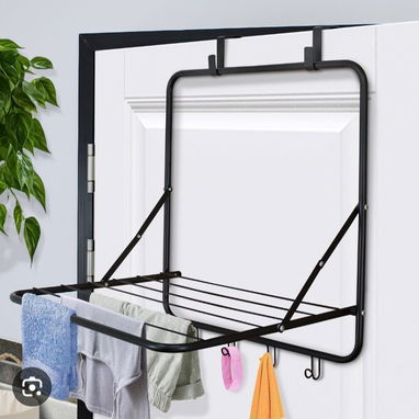 Tendedero plegable para colgar detrás de la puerta - Img 122129918
