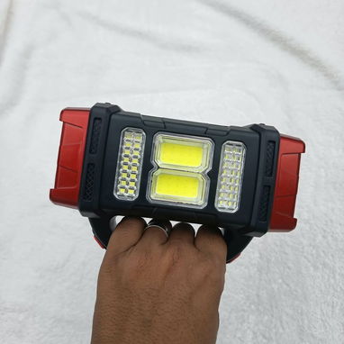 Lámpara LED Recargable con Panel Solar (cv) - 3/6