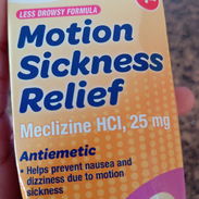 Meclizine 15 tabletas - Img 50204168