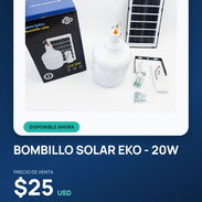 Bombillo solar EKO 20W - Img 57206024