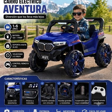 295usd🔺️☝️ Carros electricos para niños nuevos en caja - 2/2