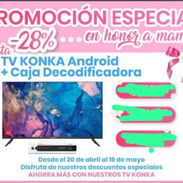 Tv Konka 50 pulgadas con caja decodificadora - Img 45633101