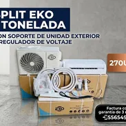 ❄️ Split EKO 1T con regulador y soporte - Img 55848368