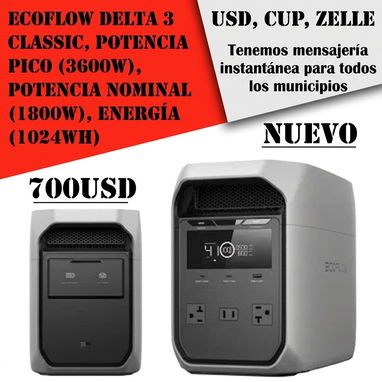 ​☀️ ¡LOS MEJORES PANELES SOLARES 2026! ☀️ ​Especiales para tu EcoFlow y Tenemos Delta 3 Clasica ​📞 56545958 - Img 121312540
