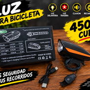 Luz con claxon para bicicletas - Img 58289522