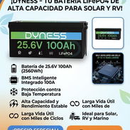 ‼️‼️Baterías de litio 25.6v 100ah‼️‼️ - Img 56840910