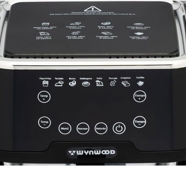 Freidora Eléctrica Inteligente Wynwood Vega de Panel Táctil potencia 1200W Precio 85 USD Transporte Inlcuido Factura - Img 114743742