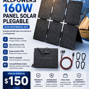 ☀️ Panel Solar Plegable ALLPOWERS 160 W – Nuevo en caja | Perfecto para Ecoflow - Img 57313020