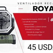 Ventiladores recargable - Img 57933781