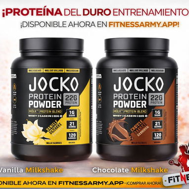 Whey JOCKO - Proteina limpia para musculo real 20 - 21serv - 7/7