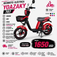 Bicimoto Eléctrica Yoazaky - Img 56496567