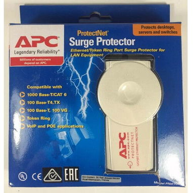 APC PNET1GB ProtectNet  RJ45 Protector de sobrecargas, para base 10/100/1000, para líneas Ethernet  53274327 - Img 123155155