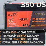 Bateria lifeP04 12v 100amp kingmox - Img 57280596