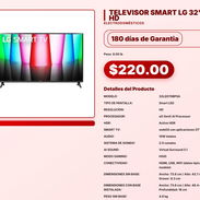 TELEVISOR SMART LG 32" AI HD . - Img 57568030