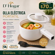 Olla Eléctrica Portátil. Domicilio Incluido - Img 57118025