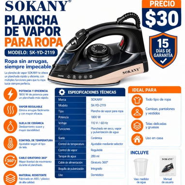 Plancha para ropa - 2/2