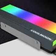 Disipador ARGB COOLMOON M2/ Disco M2 Teamgroup Gen4x4 de 1TB - Img 50544481