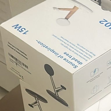 Cargador inalámbrico para teléfono, reloj y audífonos - Img 122735477