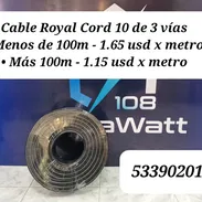 Cable Royal cord 10 de 3 vias - Img 57680052