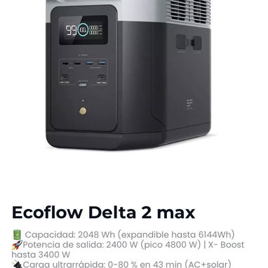 Ecoflows y estaciones de energía - Img 123108884