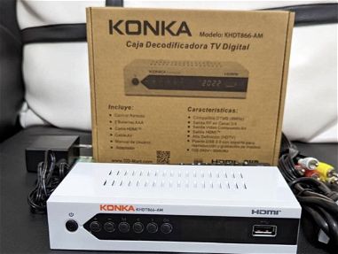 Cajita digital HD marca Konka nueva en caja usted la estrena - Img main-image-45769251