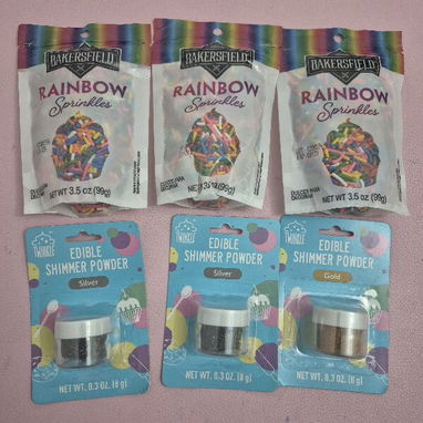 Grajeas para decorar cakes , muffins,  pancakes - 5/5