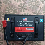 Vendo bateria topmaq 72x75 con un mes de uso - Img 57663589
