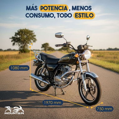 MOTO COMBUSTIÓN GN150F MOUNTAIN - Img 123471138