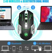 ✅⚡Mouse Gaming Inalambrico Dual Conexion ,RGB,DPI, Bateria de Lithium(BW01) - Img 47968335