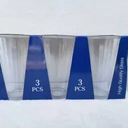 Set de 3 vasos medianos y 3 vasos pequeños. - Img 55441704