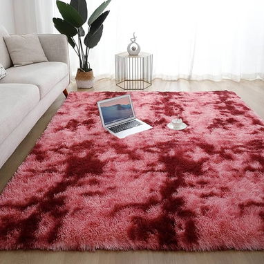 Alfombra Decorativa de pelo alto y esponjoso (Playa) - Img 123686114