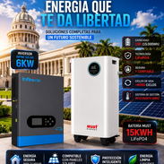 Inversor Infinisolar de 6kw y Batería MUST de 15kw ( combo ) - Img 56186203