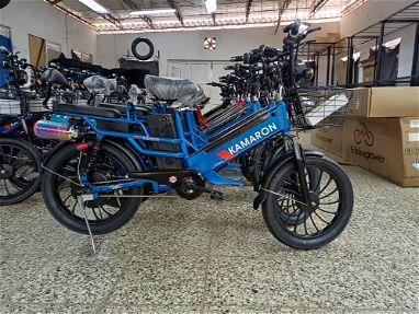 Bicicletas Eléctricas KAMARON 2024 0km🛵 colores Rojo🔴, Negro ⚫️y Azul🔵 - Img 64847420