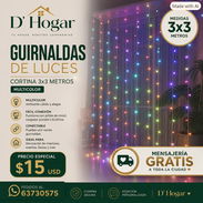 Cortina de Guirnalda de Luces. Domicilio Incluido - Img 57118215