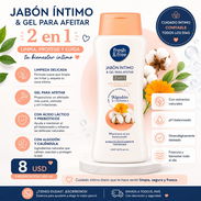 🌿 Jabón Íntimo + Gel para Afeitar 2 en 1 Fresh & Free (8 USD) ¡Hola! 👋 Sí, tenemos disponibilidad. 🌸 Contamos con el - Img 56344407