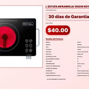 ESTUFA INFRARROJA 1500W ROYAL . - Img 57102172