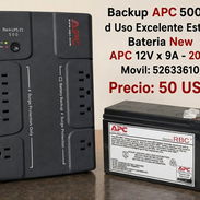 APC 550VA Back Up - 8 Salidas Poco Uso Bateria Nueva 0KM 12V x 9A - Img 56517505