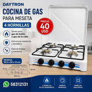 Cocinas Daytron de gas para meseta 4 hornillas - Img 56610166