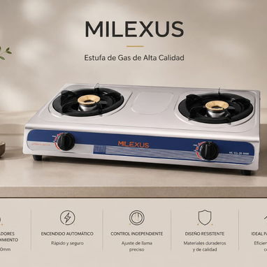 🔥Cocina de gas 2 quemadores   💰35 USD - 2/4