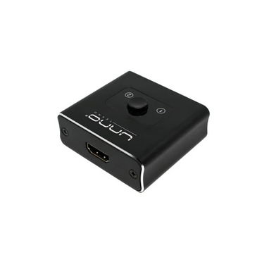Splitter/Switch Unno Tekno HDMI Bidireccional 4K 60Hz 2 Puertos Plug & Play Compatible Con Consolas y TV - Img 112234071