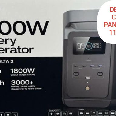 Se venden combos de  Ecoflow, panel solar, cable de conexión y otros , somos de la Habana. Contactar al 51170866 a - 2/6
