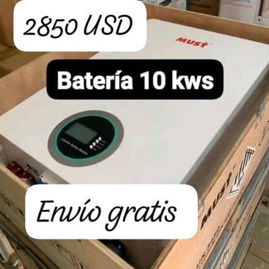 El mejor Kit MUST de inversor de 10 kwh con batería LiFePO4 de 10 kwh - 2/7