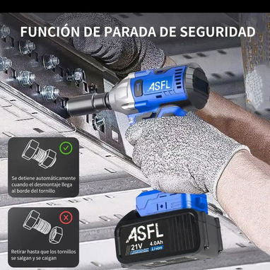Torito llave de impacto inalámbrica eléctrica pistola taladro - Img 121213012
