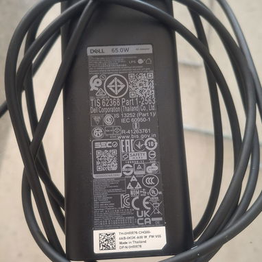 Cargador Dell tipo C 65w original - Img 123401253
