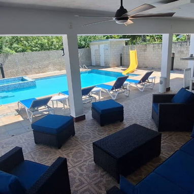 🪼 CASA EN BOCA CIEGA | CASA CON PISCINA Y TOBOGÁN | RENTA EN PLAYAS DEL ESTE 🌴🏡✨ - Img 121838870