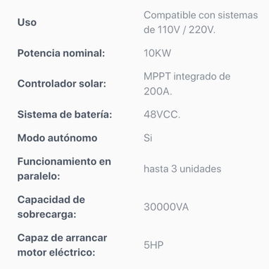 Kit solar 10 KV sin transporte ni montaje - Img 123420328