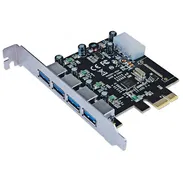 Adaptador PCIe Express de 4 puertos USB 3.0 para su Board. Nuevos. - Img 54004486